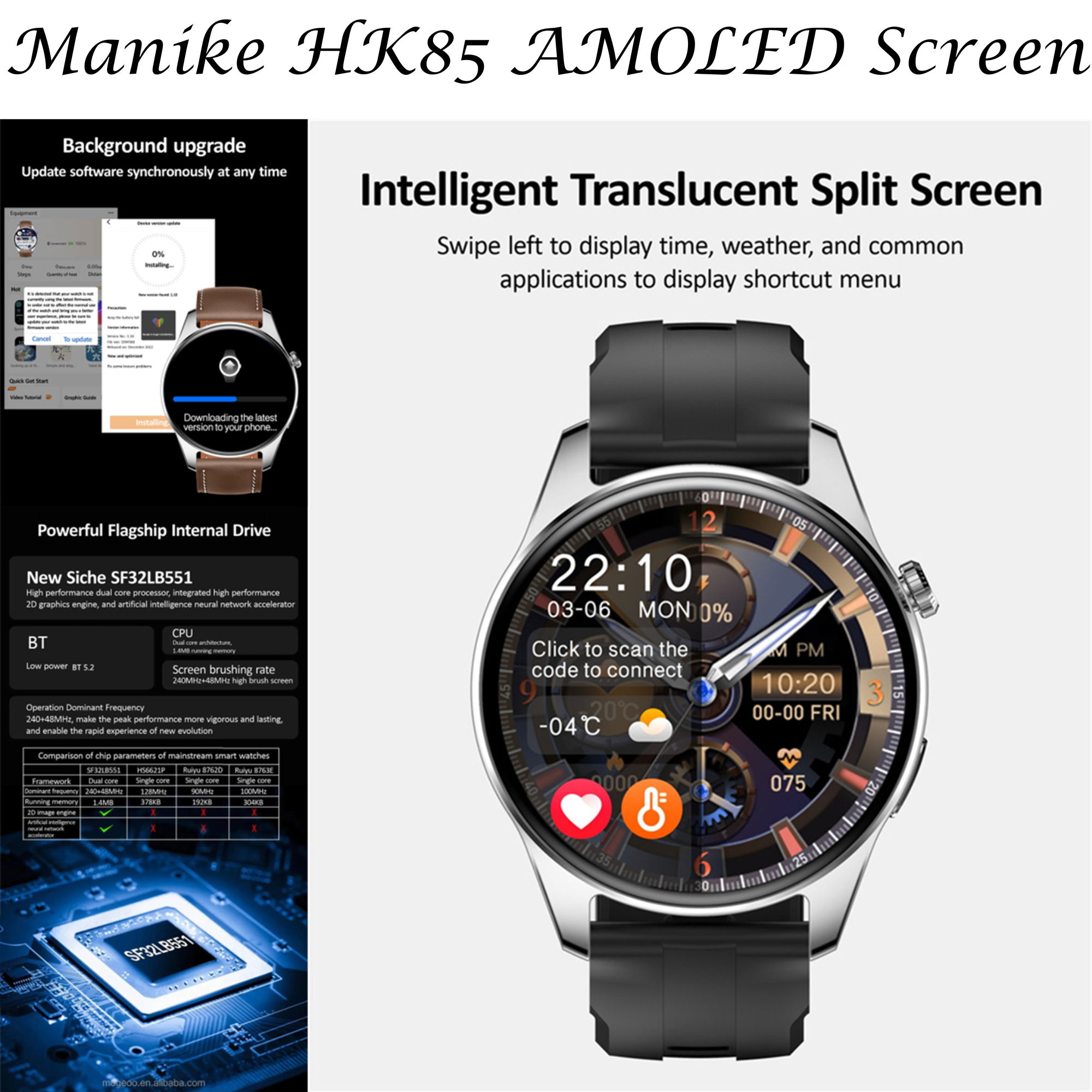 Manike HK85 Smartwatch